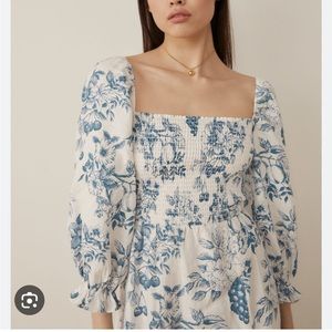 NWT Reformation Gitane dress in Corsica XS